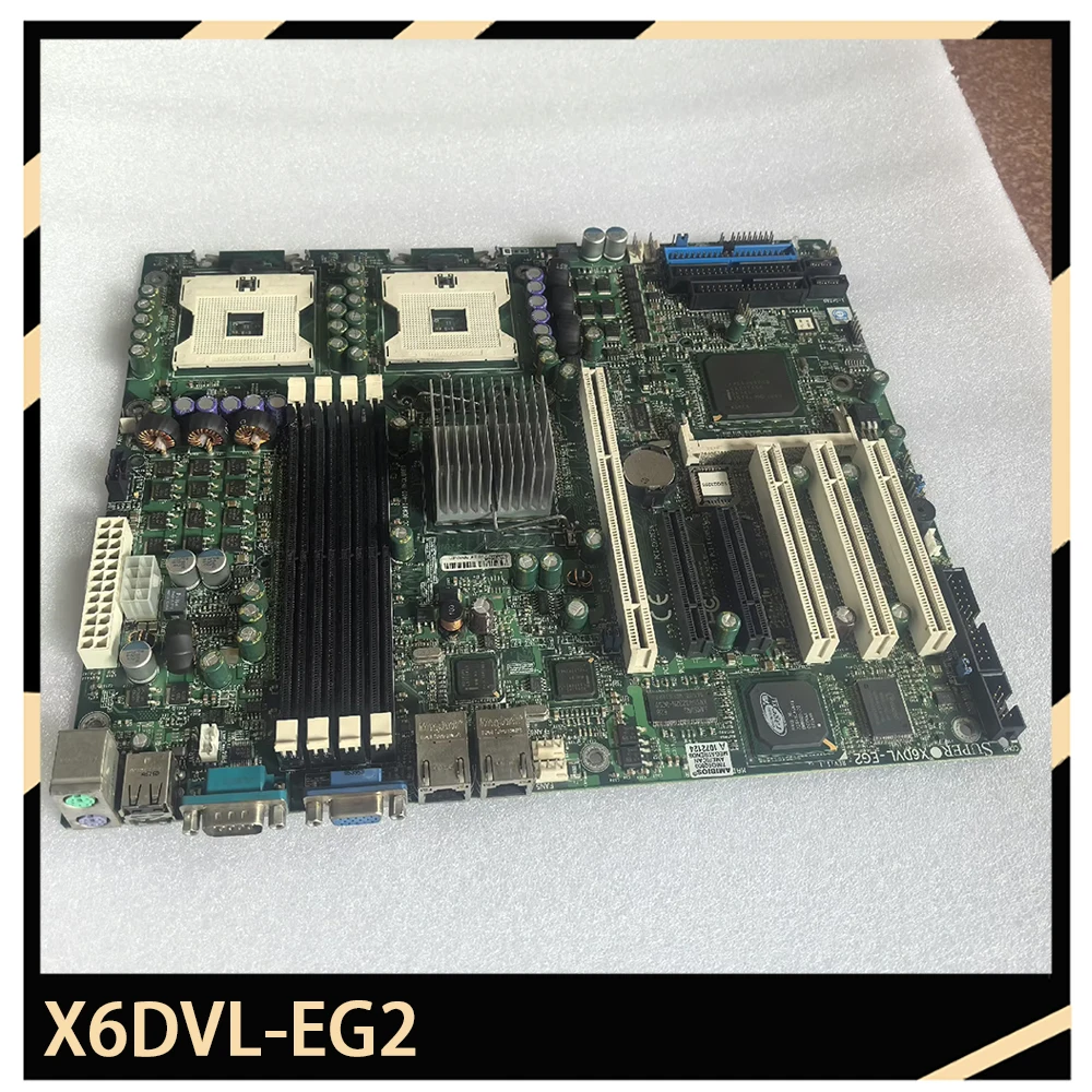 

Материнская плата для сервера SupermicroLGA604 X6DVL-EG2 REV: 1,1