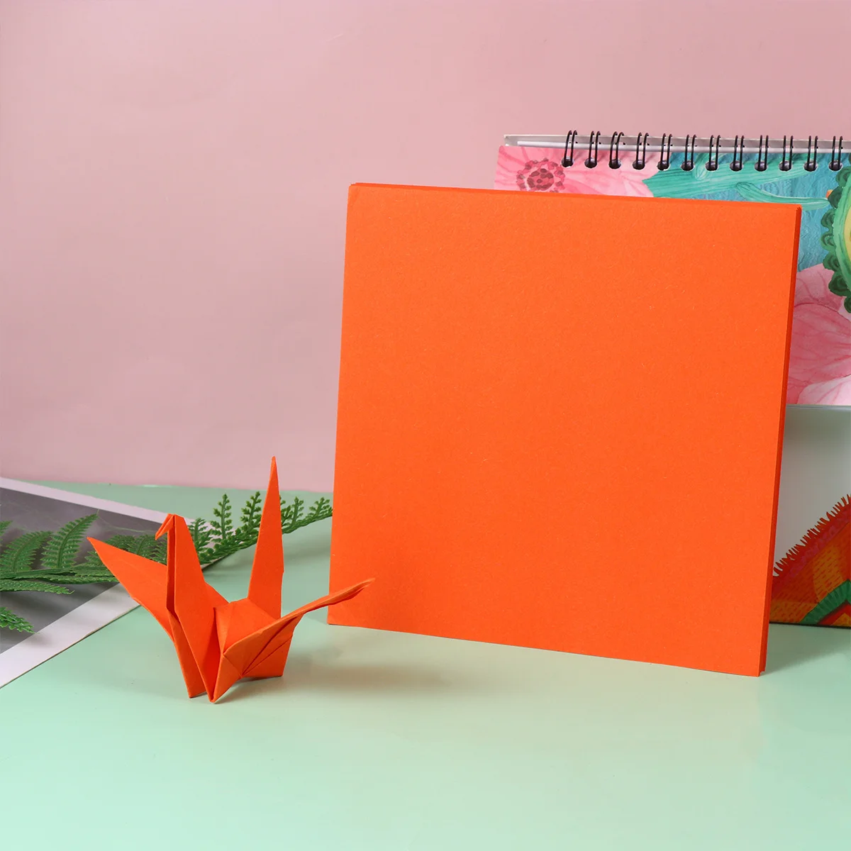 500 قطعة من ورق اوريغامي القابل للطي لوازم يدوية إبداعية لرياض الأطفال DIY لتزيين الحفلات ورق قابل للطي