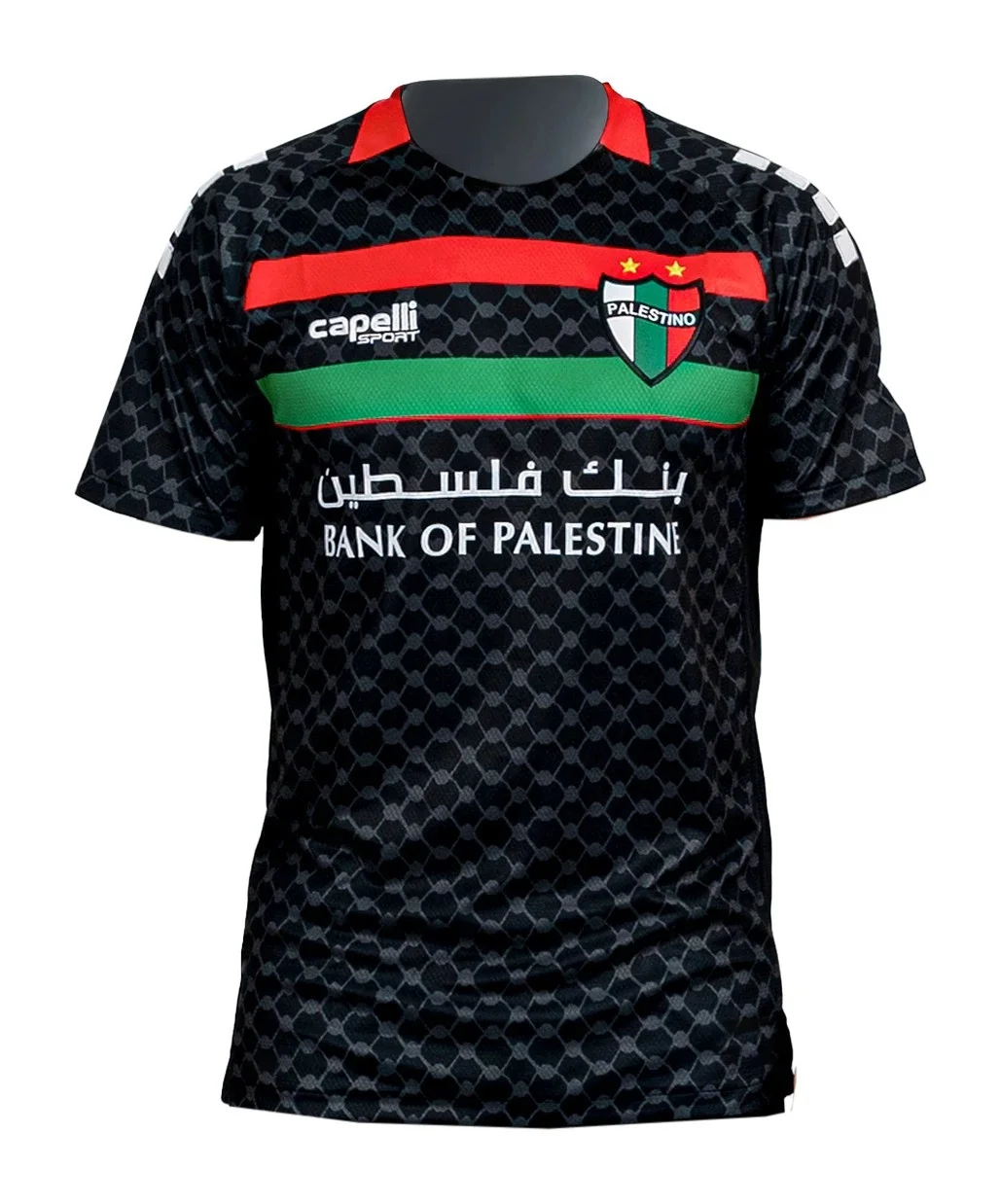 Fußballverein Deportivo Palestino Trikot Saison Heim Auswärts Schnelltrocknend und Atmungsaktiv für Erwachsene Familien-Partnerlook Oberteile T-Shirts – Detail 6