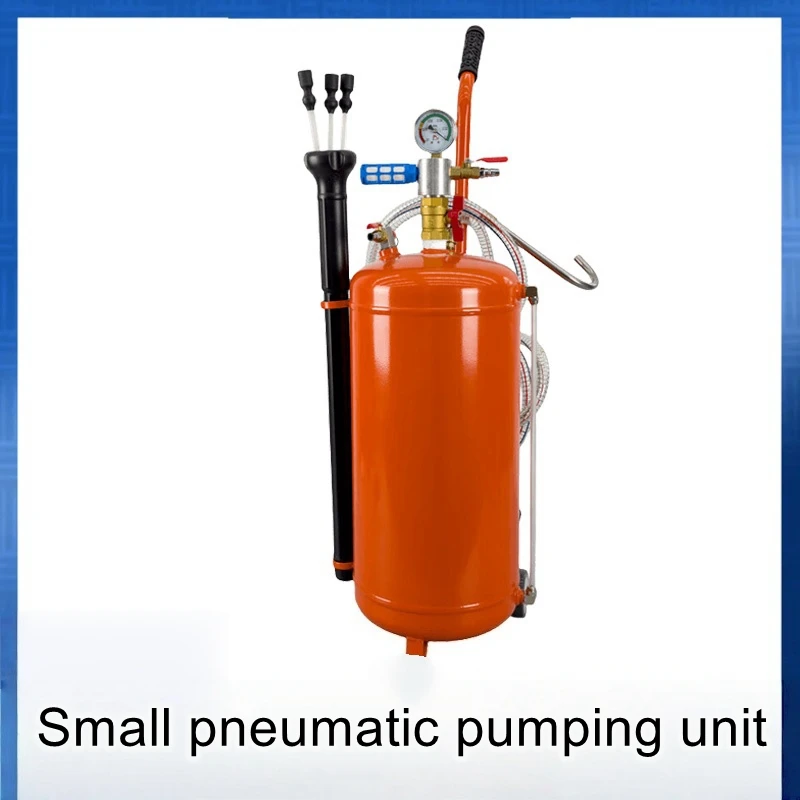 Unit pompa pneumatik kecil 20L, tebal, praktis, untuk oli rem mobil kecil, pengganti alat perawatan otomotif
