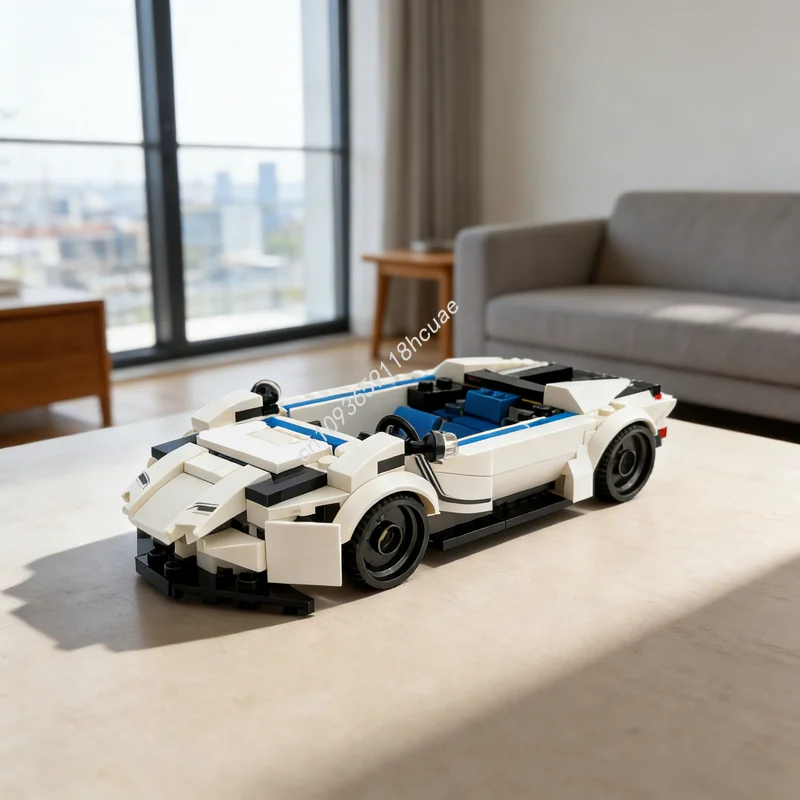 

221pcs MOC City Champions LongtailSpeedster Model Building Blocks Construction DIY Creative Idea Toy Christmas Gifts Education