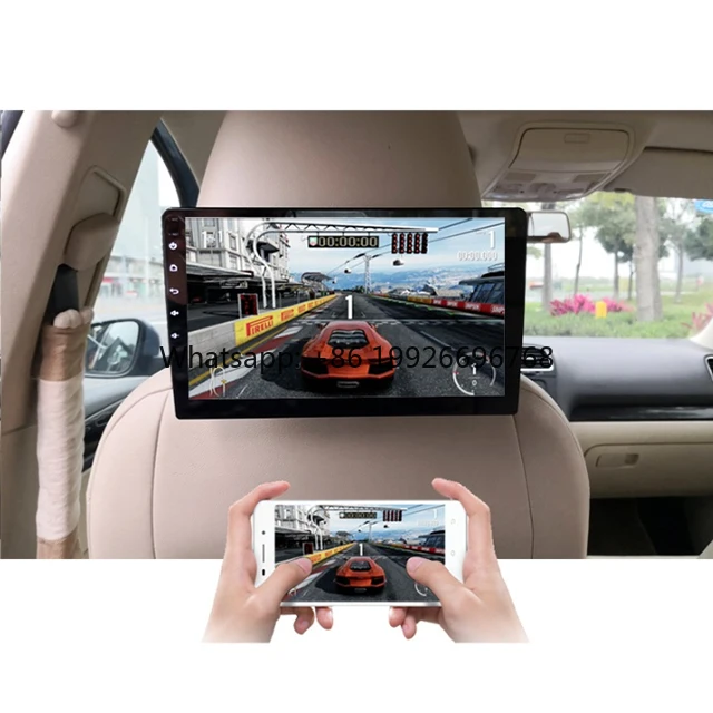 

Hot Sell 10.1inch 2+32G Car Headrest Android Monitor Back Smart TV Backseat Entertainment Touch IPS Screen Video Player Display