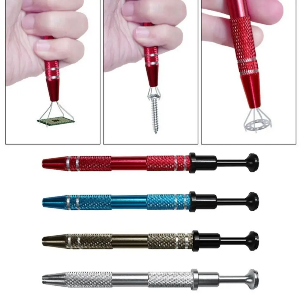 

2Pcs Non-slip 4-Claw IC Chip Extractor Portable Multipurpose 4 Claws Tweezer Practical Durable Pick Up Puller