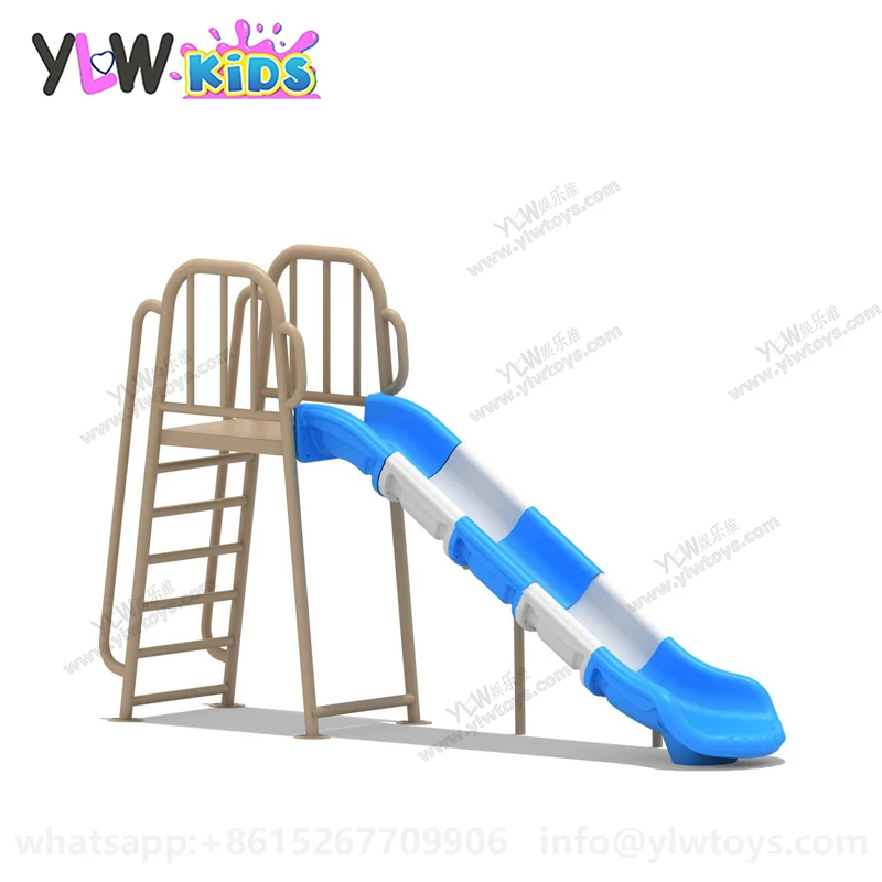 YLWCNN Custom Kid Plastic Slide Garden Slide Park Outdoor Galvanized Steel Ladder Slide Toys Schoold Plastic Slide Game