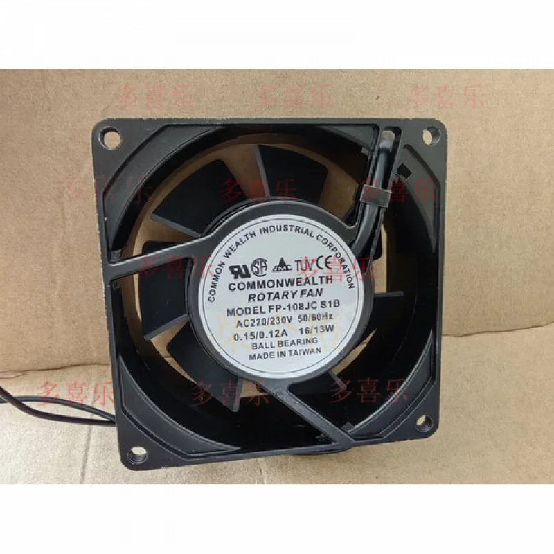 

ZMZM 1 шт. для вентилятора COMMONWEALTH FP-108JC S1B AC220V/240V 9038 9 см 2-проводной охлаждающий вентилятор