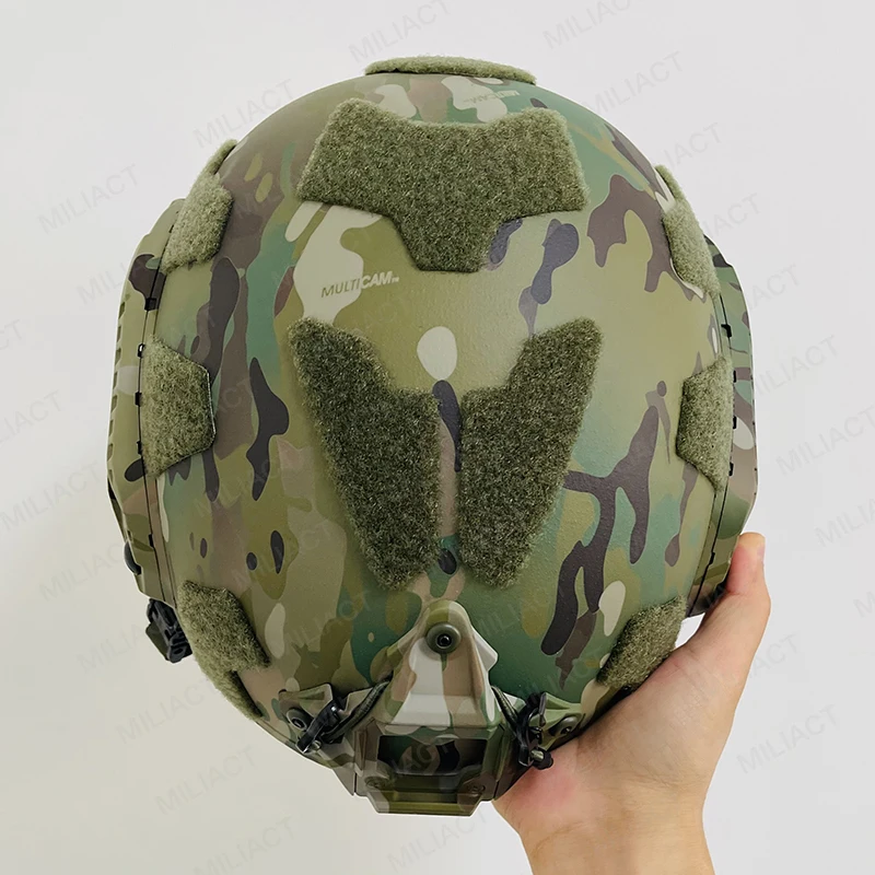 Imagem -04 - Capacete Tático Fast sf Aramid Capacete Nij Iiia mc cp Atfg Camuflagem Multicam Capacete Marítimo com Sistema Wendy