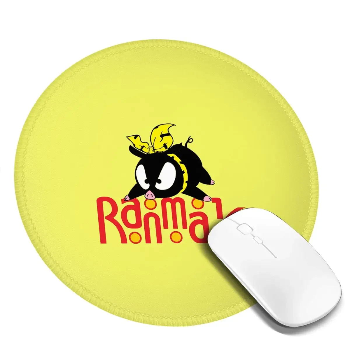 

Pchan And Ranma Round Mouse Pad Computer Keyboard Mouse Mat Gaming Laptop Desk Mat Office Accessories Table Mats