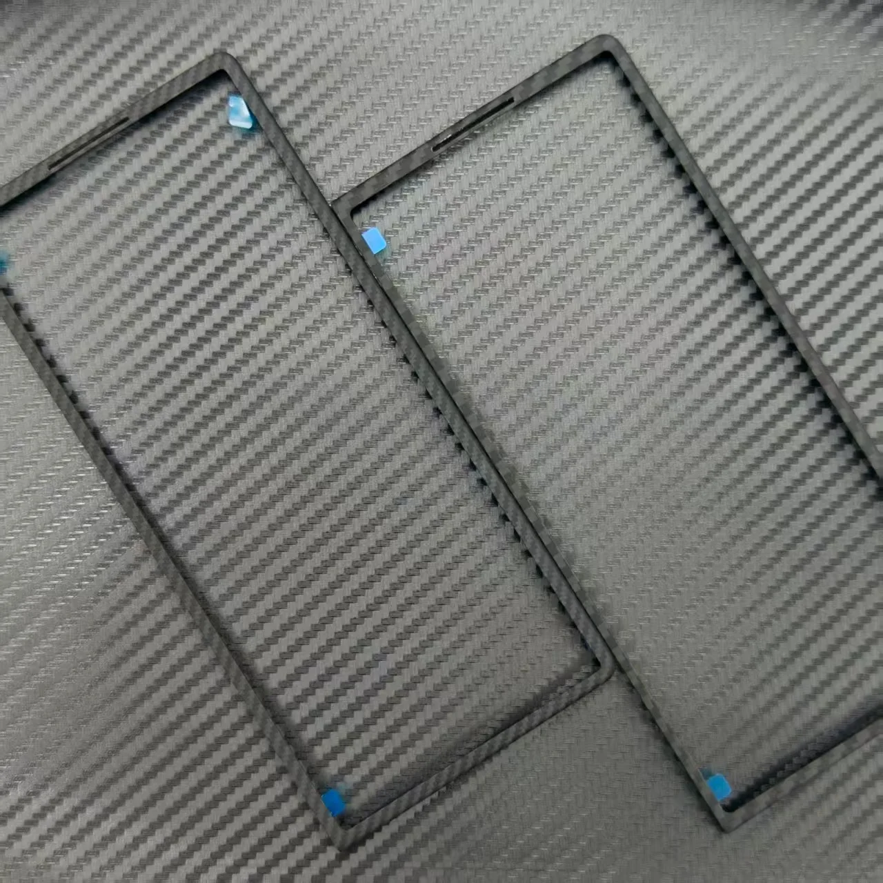 

for Z Fold 7 W26 Front Phone Cases Thin Carbon Fiber Front Case for Galaxy W26 Z Fold 7 Universal Front Cover Carbon Fiber Cases