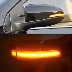 2PCS For Toyota Corolla Camry Prius Vios Yaris Venza Avalon Altis LED Dynamic Turn Signal Light Side Mirror lighting