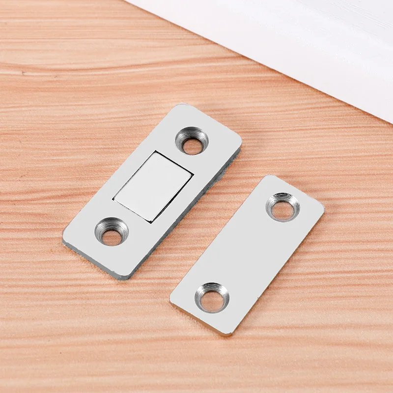 Ultra-thin invisible door cabinet suction micro touch bead door touch zero space closet sliding door drawer magnetic suction image 3