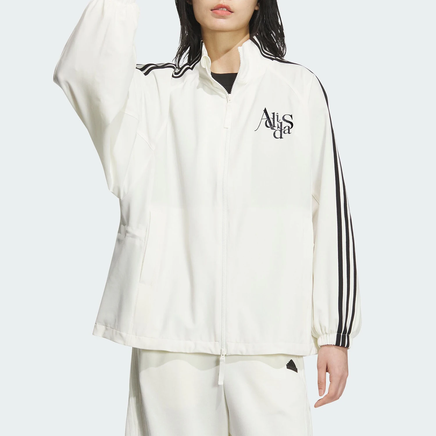 

Adidas genuine DANCE JKT Women's Stand Collar Loose Jacket JI9768
