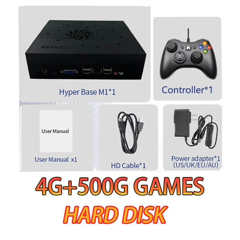 Plug-and-Play NIEUW Retro Gaming-apparaat 70000+ games voor Wii PS2 DC PSP GAMECUBE 2T Geladen X8 Console Windows 11 Kindercadeau - afbeelding 1