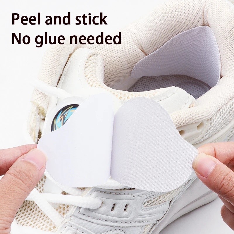 8pcs/Set New Unisex Heel Wear Repair Shoe Patch Stickers Anti-Wear Foot Care Tools Sneaker Heel Protector Pad Inserts