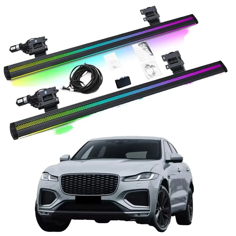 IP8 Waterproof Anti-Pinch Electric Pedal - Full Set No Drilling 2-Year Warranty for F-PACE/E-PACE