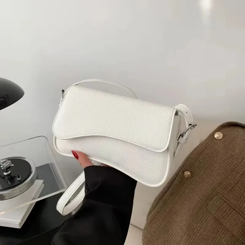 

Сумки через плечо с клапаном и карманом, однотонные сумки через плечо с внутренним отделением, модные сумки для женщин, интерьерные сумки на молнии с карманом из искусственной кожи, женские сумки