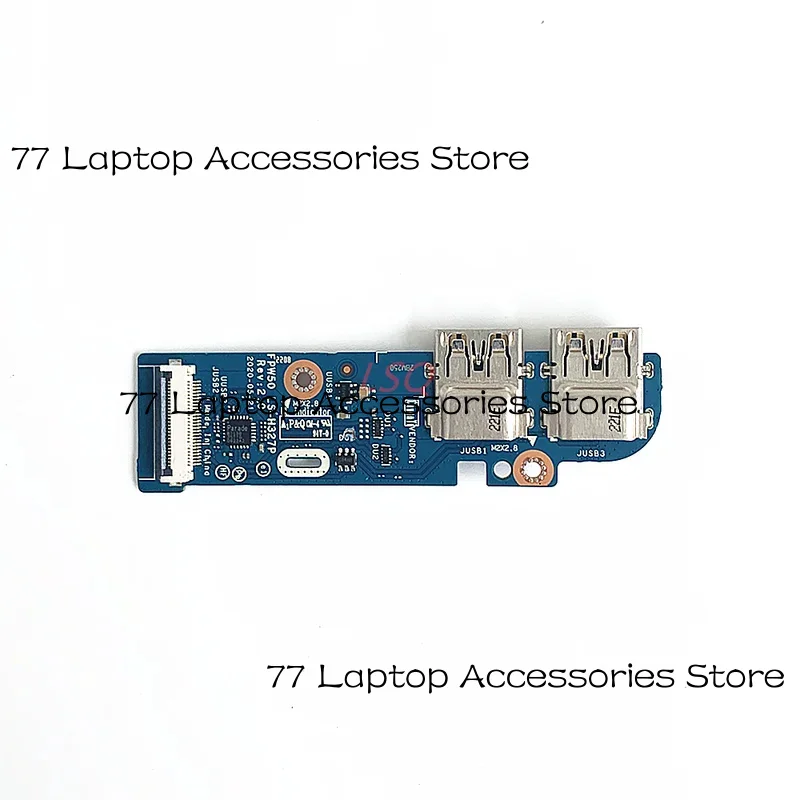 LS-H327P para HP 15-DW 15S-DU Laptop Placa USB 100% Teste OK