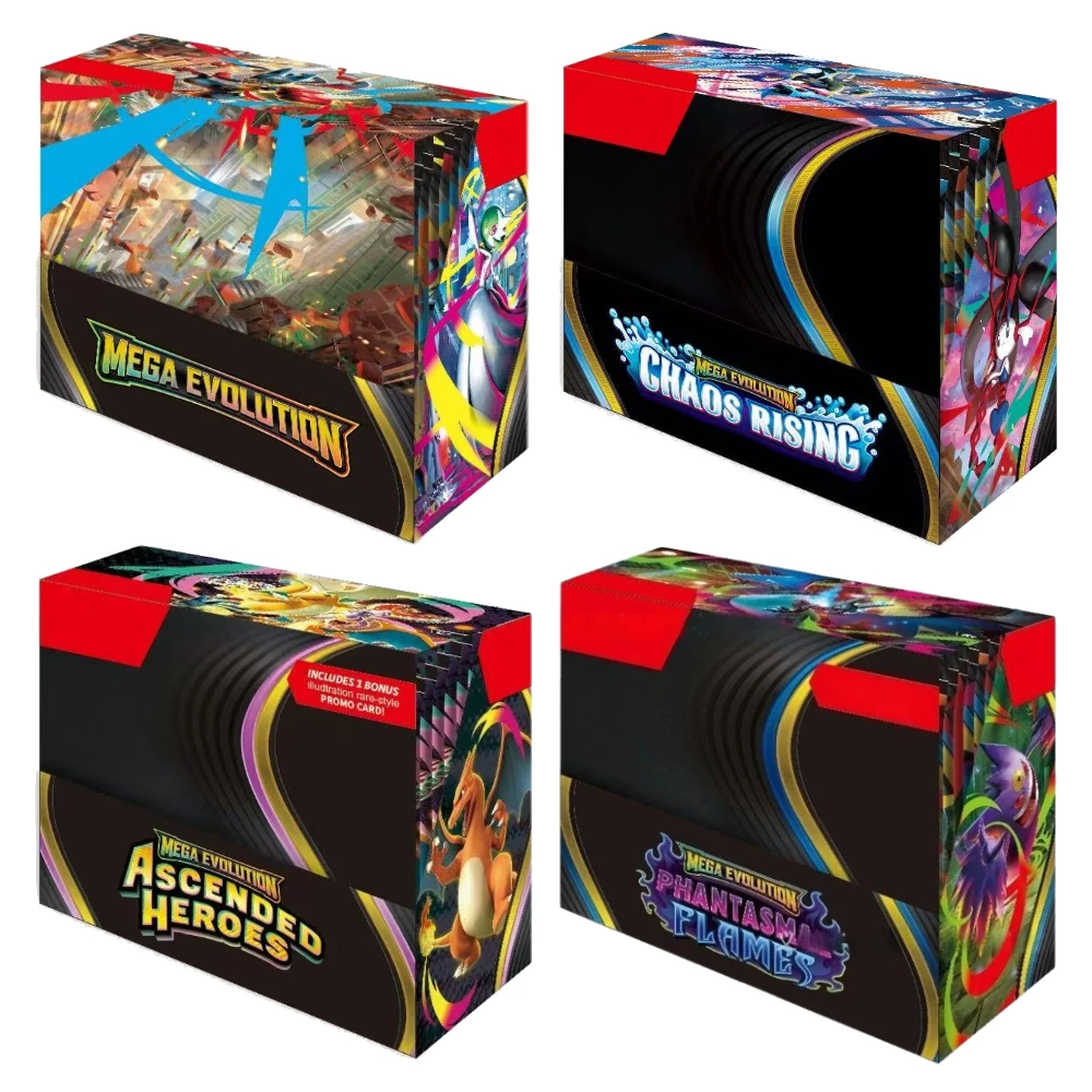 360 cartes Pokémon Écarlate et Violet Prismatic Evolutions, Boîte de boosters Pokémon Battle CHAOS RISNC Ultra Prism Booster Battle Card
