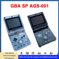 Refurbished GBA SP Game Console Game Boy Advance SP AGS-001 Gameboy Advance SP New Shell IPS LCD / Original Highlight Screen