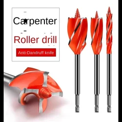 16mm-25mm Carbon Steel Hexagonal Shank Drill Bits Cutter Woodworking Tools Drill Bit Set Wood Drill Bit Self Centering Hole Saw