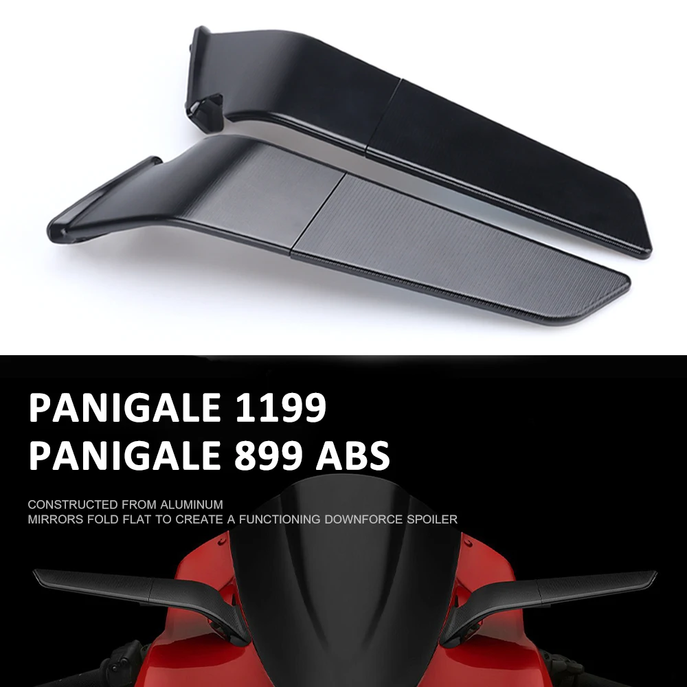 

New Aluminum Rearview Mirrors Side Mirrors Motorcycle Accessories For DUCATI Panigale 899 ABS PANIGALE 1199 / S / Tricolore