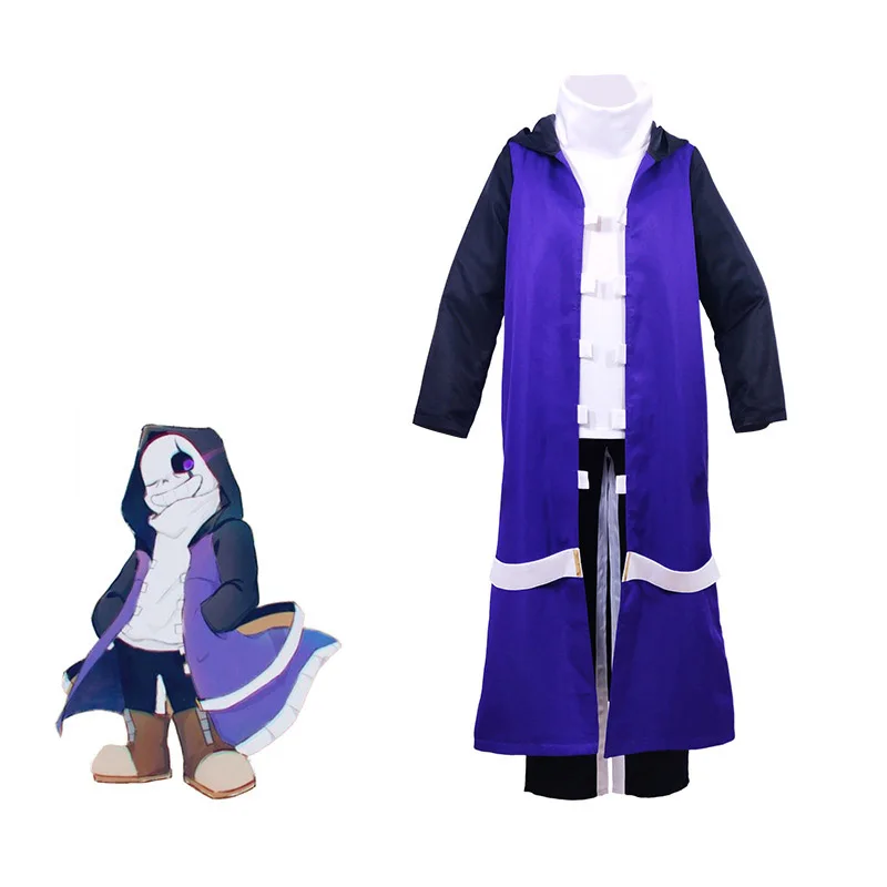 

Anime Undertale AU epic Sans Coat Cosplay Costume Custom Made