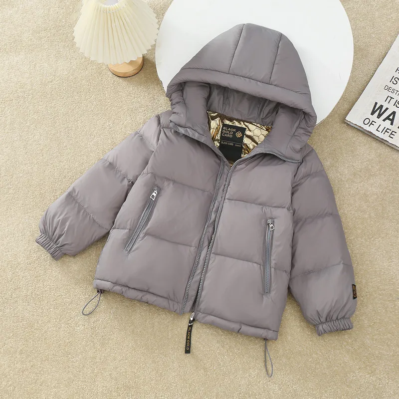 Medium to large children's down jackets