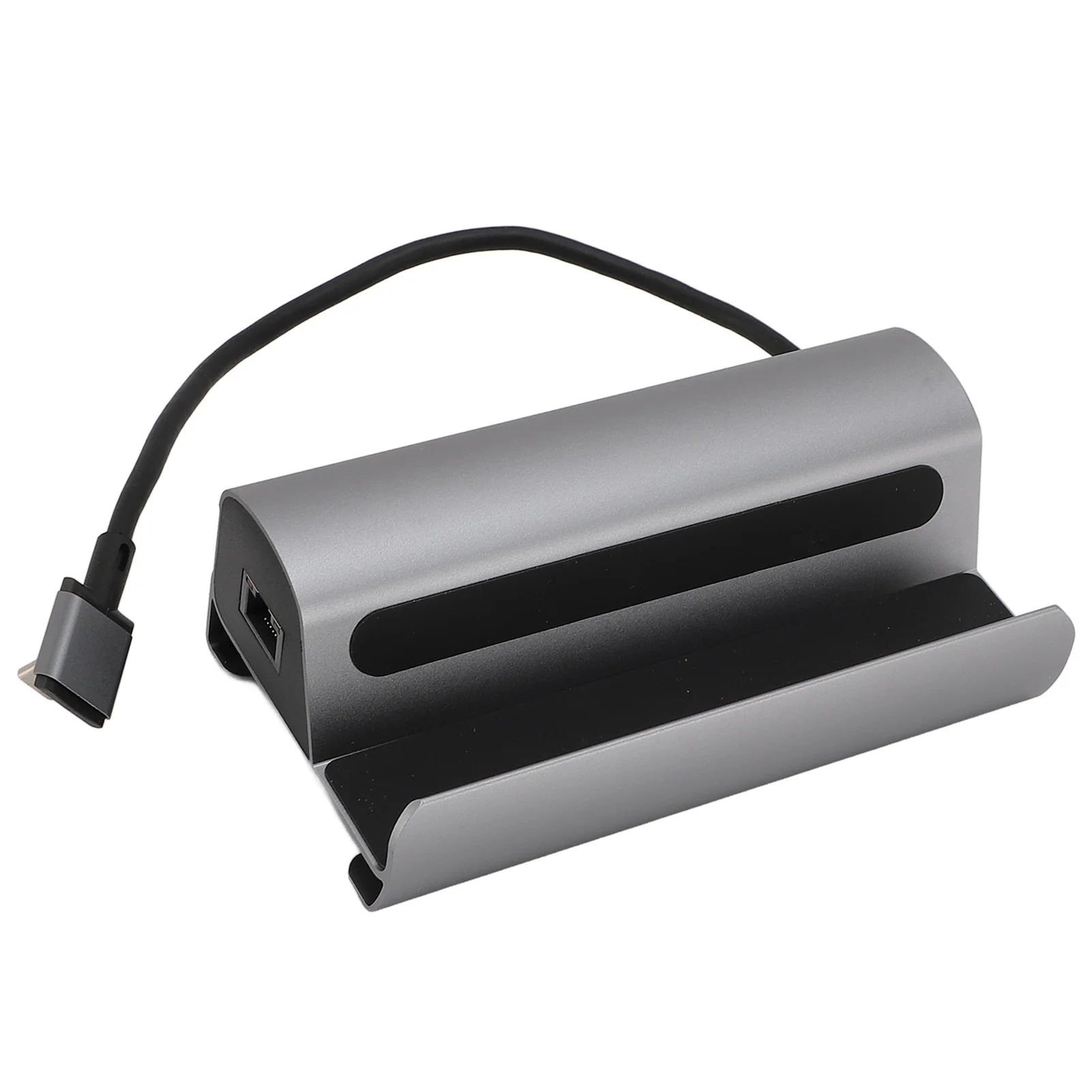 

Game Console Docking Station Aluminum Alloy Shell Type C 1000Mbps RJ45 Port Console Dock Stand PD 55W 6 in 1 for Game Consoles