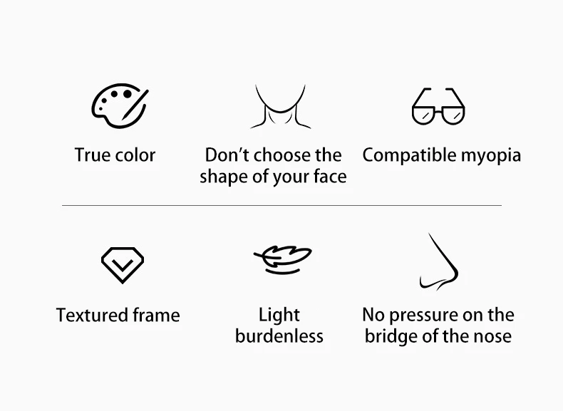 VICKY Large Frame Aluminum Frame Titanium Business Anti-Blue Light Reading Glasses Men Ladies Customizable Prescription ZY-20239
