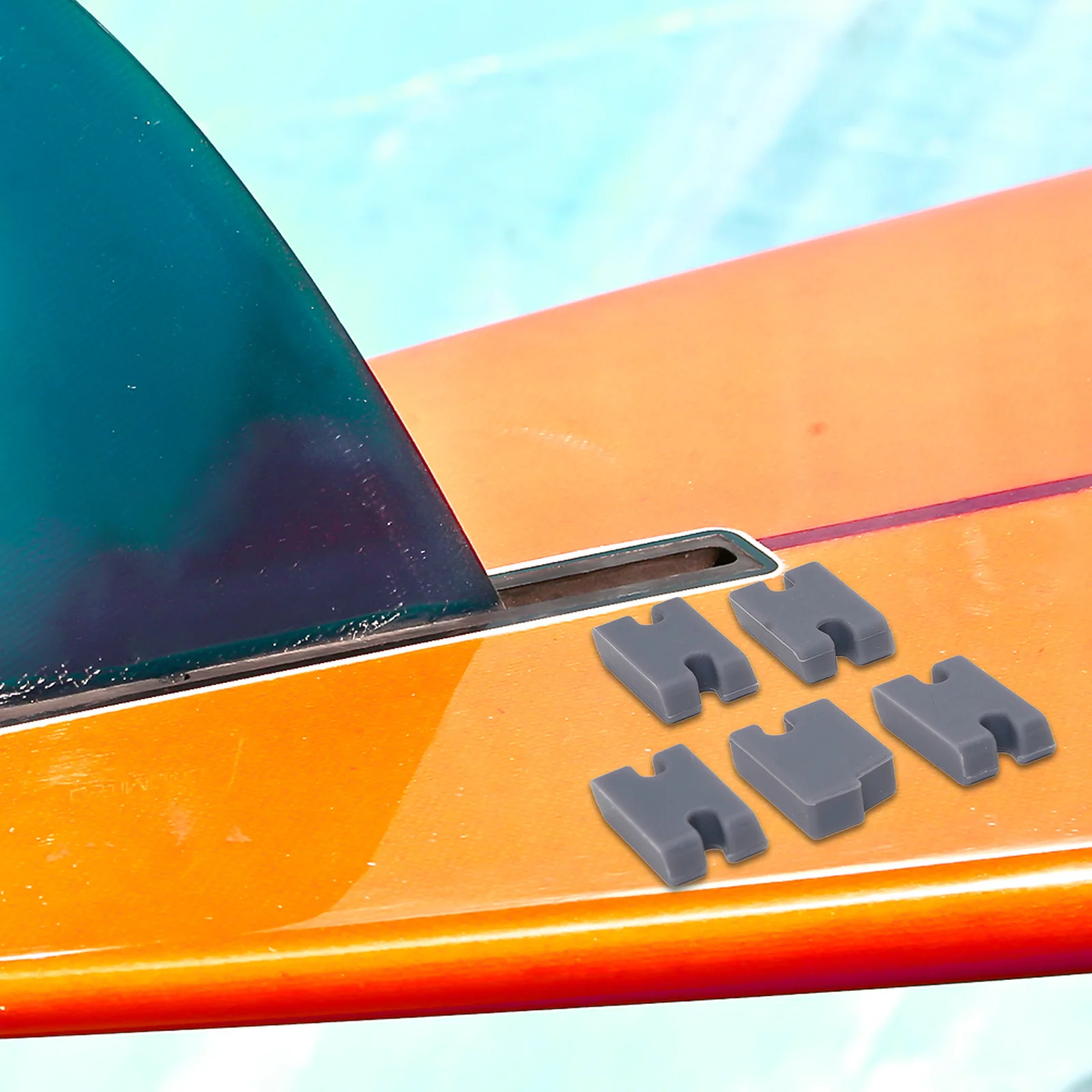 Fin Box Filler Surfboard Fin Kit Surfboarding Water Activities Lightweight At 30g Functional Design Gap Filling Feature