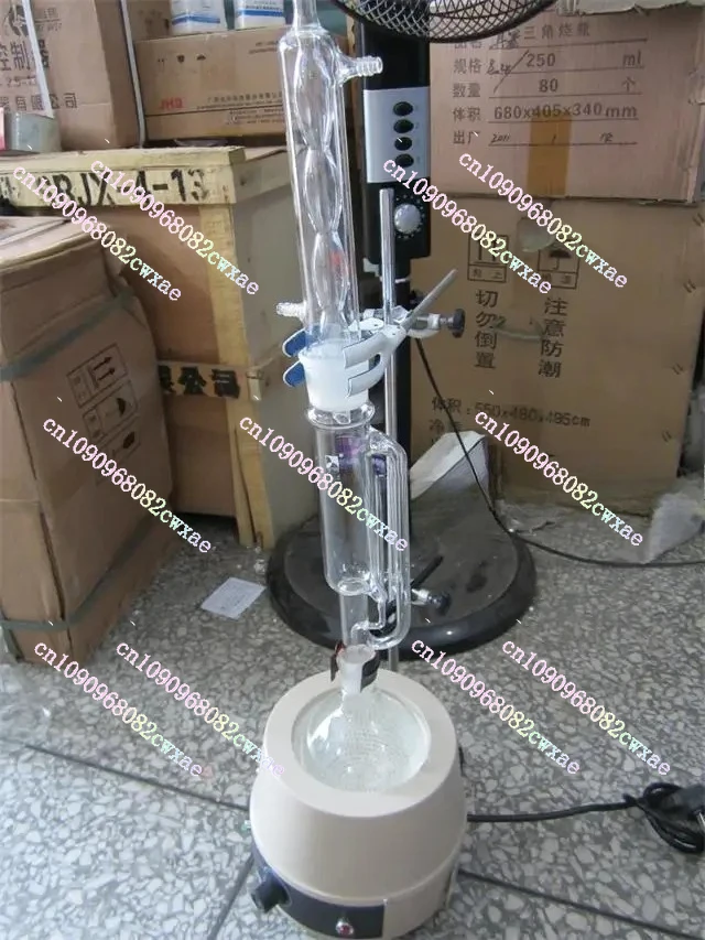 

Полный набор Soxhlet Extractor 250/500 мл Сферический экстрактор QS Аппарат Соксаслета