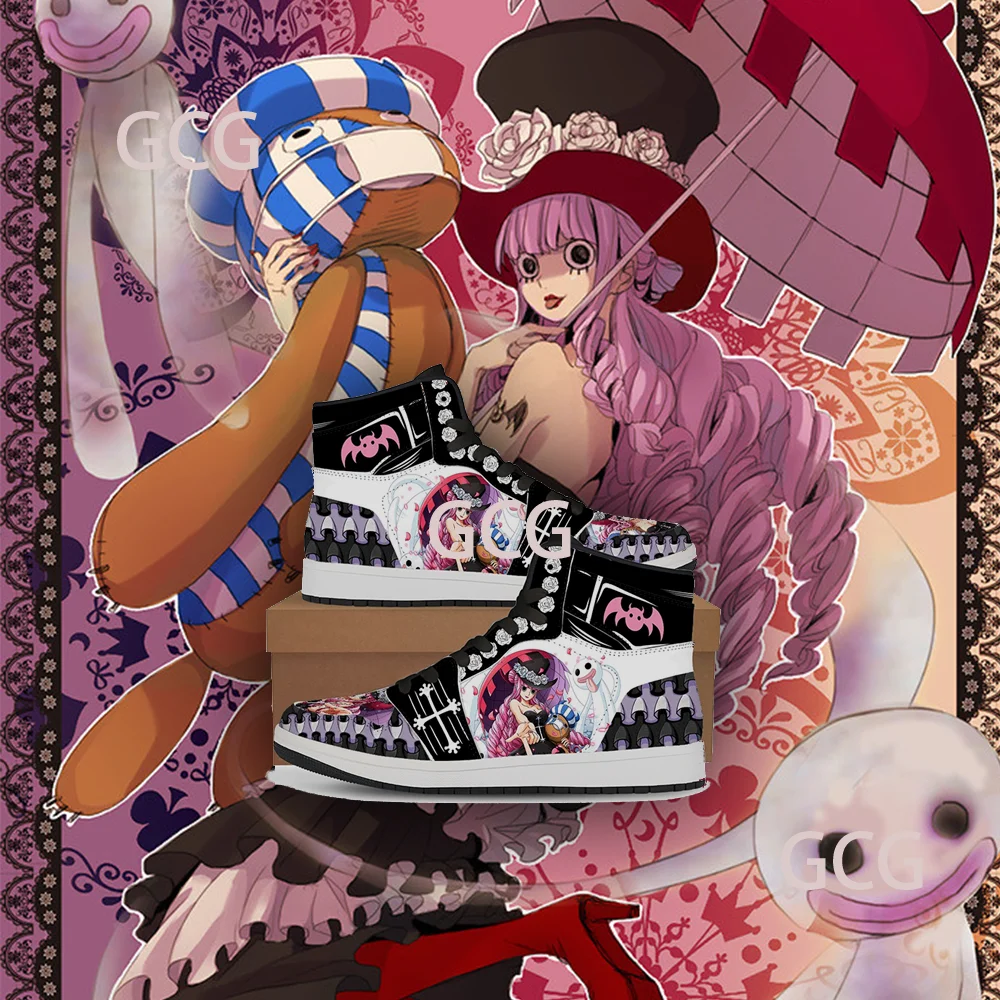 

Perona Ghost Princess Anime High-Top Sneakers Custom Couple Shoes Printed Cosplay Fashion Unisex Customizable Footwear
