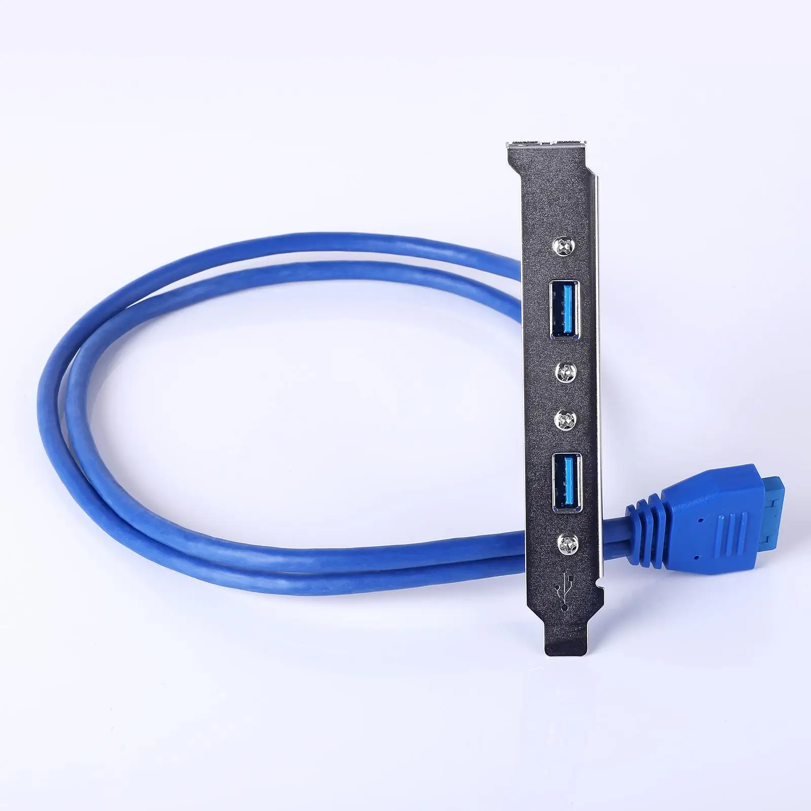 USB Multiple Port Expansion Cable Dual USB 3.0 Header Panel Adapter Board for PC Case DIY
