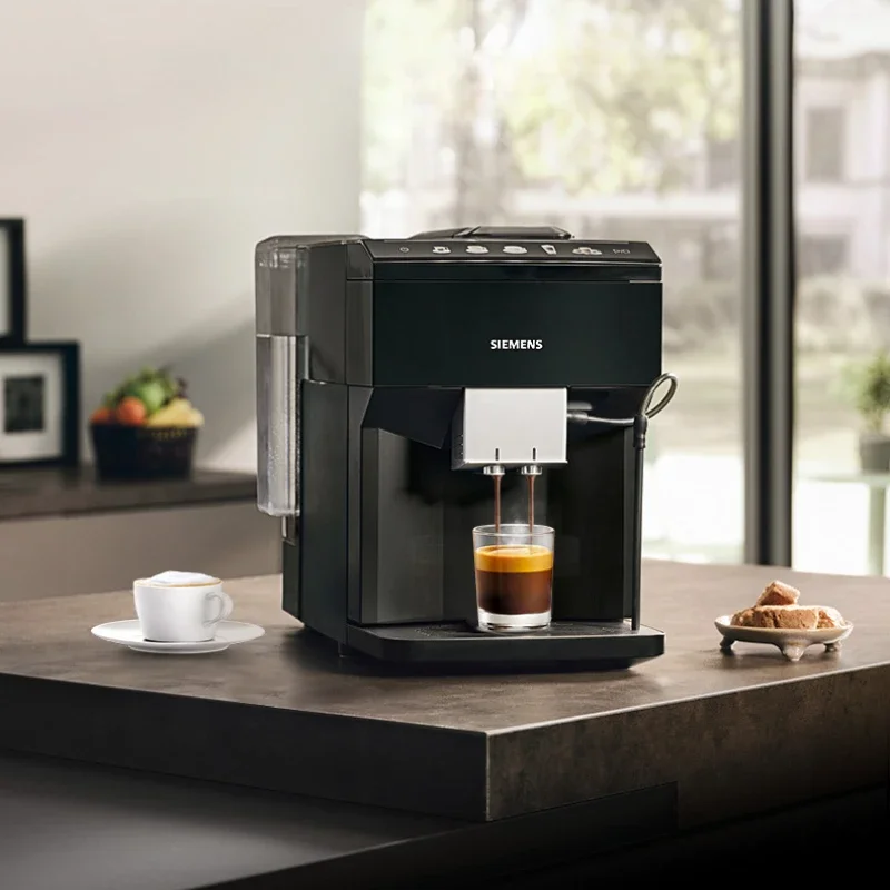 Siemens Automatic Coffee Machine Milk Coffee Grinding Integrated Home Office Italian Import  Cafetera Expreso