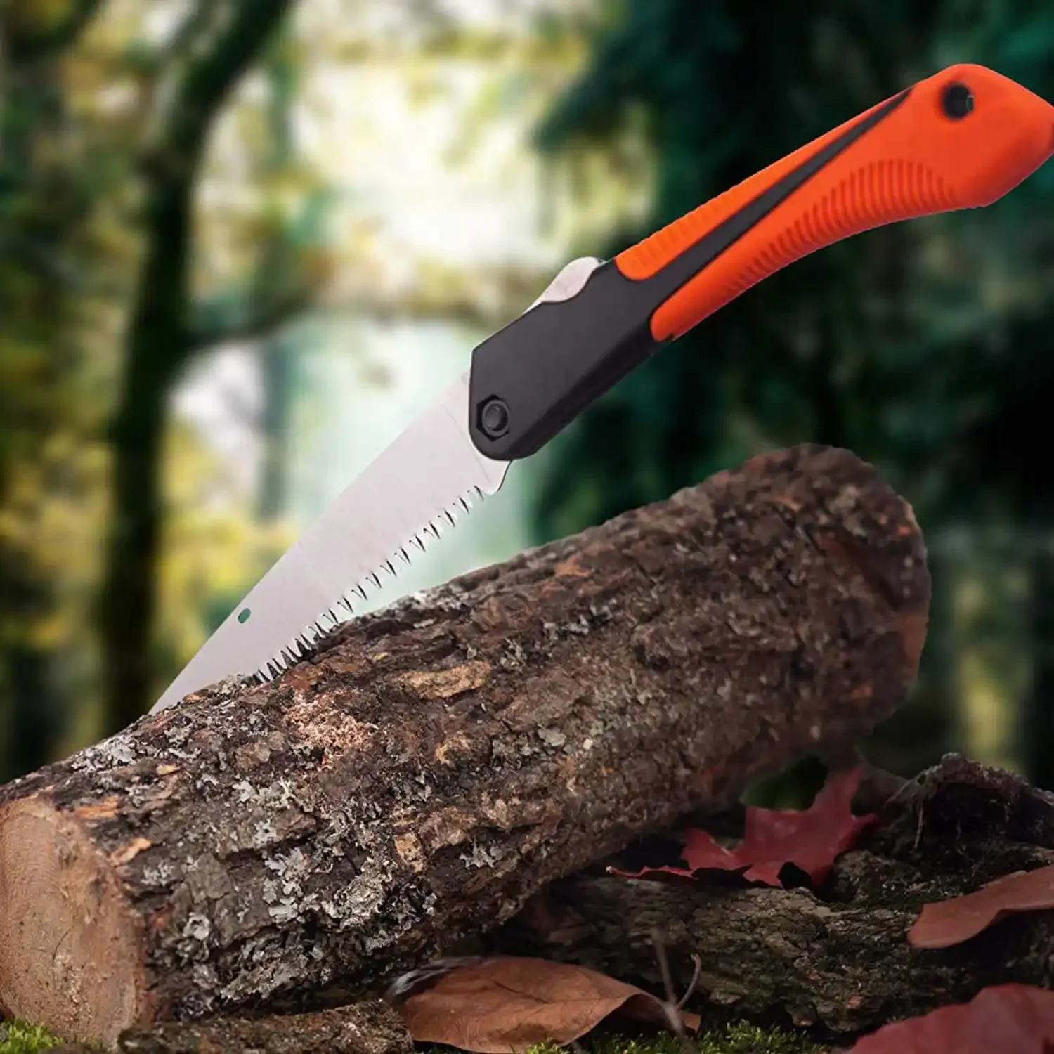 210/250 مللي متر منشار قابل للطي الثقيلة قطع اضافية طويلة شفرة منشار يدوي للتخييم الخشب ، منشار تشذيب الخشب الجاف مع الأسنان الصلبة #6