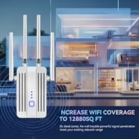 300Mbps 2.4G WiFi Repeater Signal Extender Router 802.11.ac Internet Long Range Wireless Wi-Fi Extender Amplifier WIFI Booster