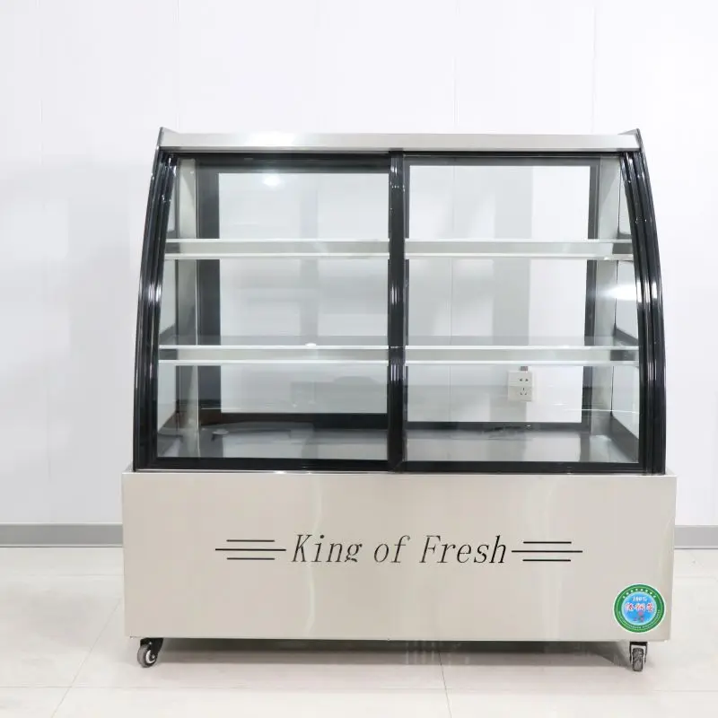 

Xiangming commercial baking equipment single temperature counter cake display refrigerator counter cooler store use