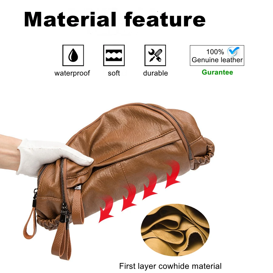 Echt leder Rucksäcke für Frauen Rindsleder hohe Kapazität wasserdichten Rucksack trend ige Frauen taschen Mädchen Reise Schult aschen