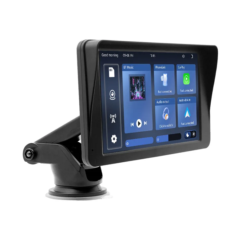 

7 inch portable PND car MP5 high definition reversing video wireless carplay car bluetooth radio