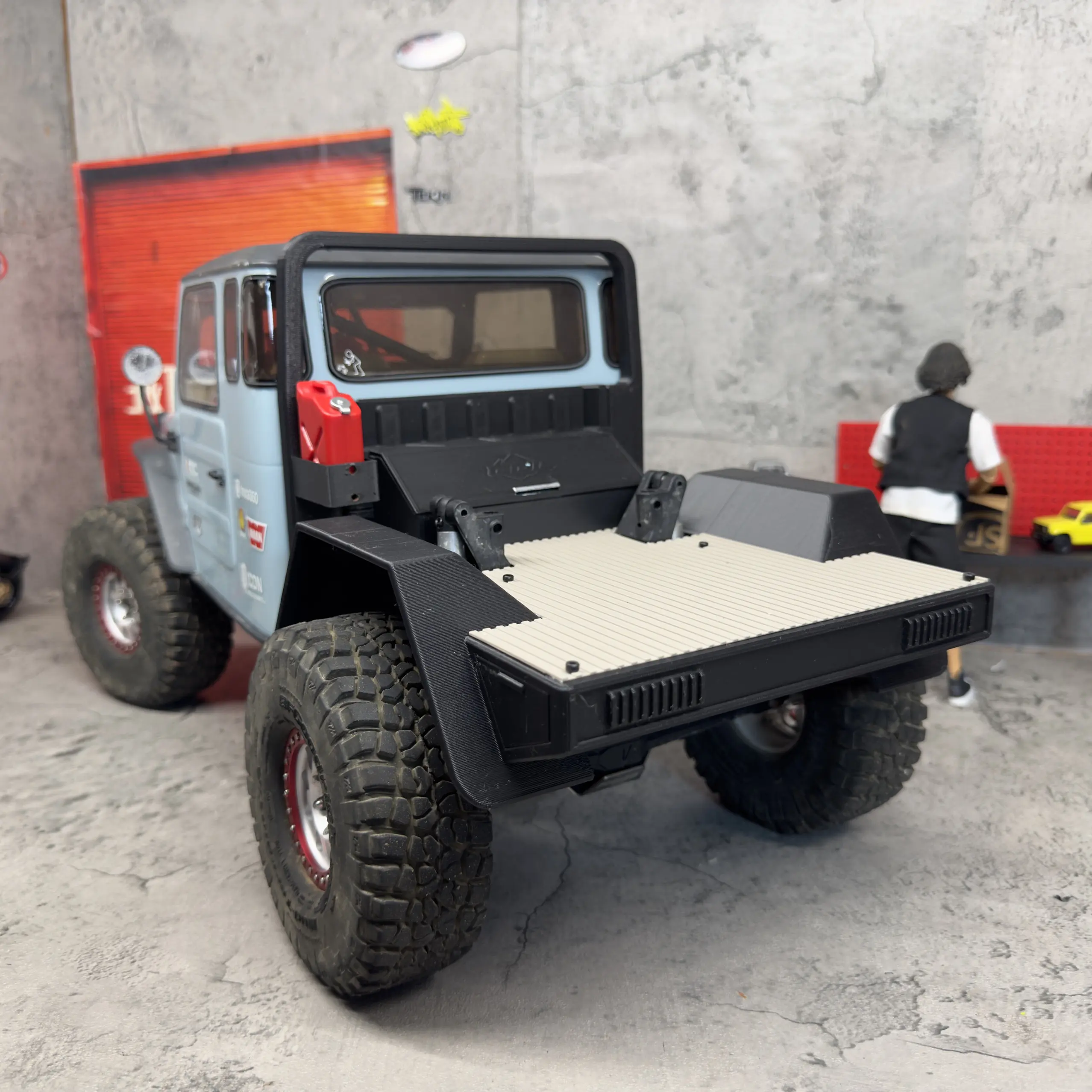 VP Vs4 10 Phoenix Rc Crawler Donkey Agricultural Style Flat Rear Bed Simulation Modified Off Road For Adult Hobby Collectors