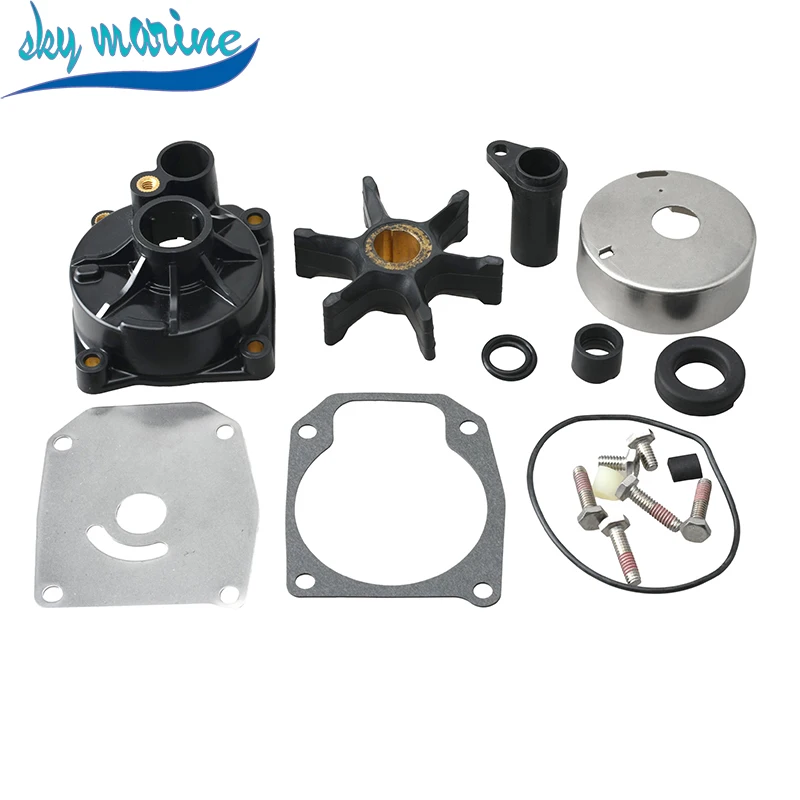 432955 438597 Water Pump Impeller Repair Kit For Johnson Evinrude OMC 50-175HP Outboard 438597 432955