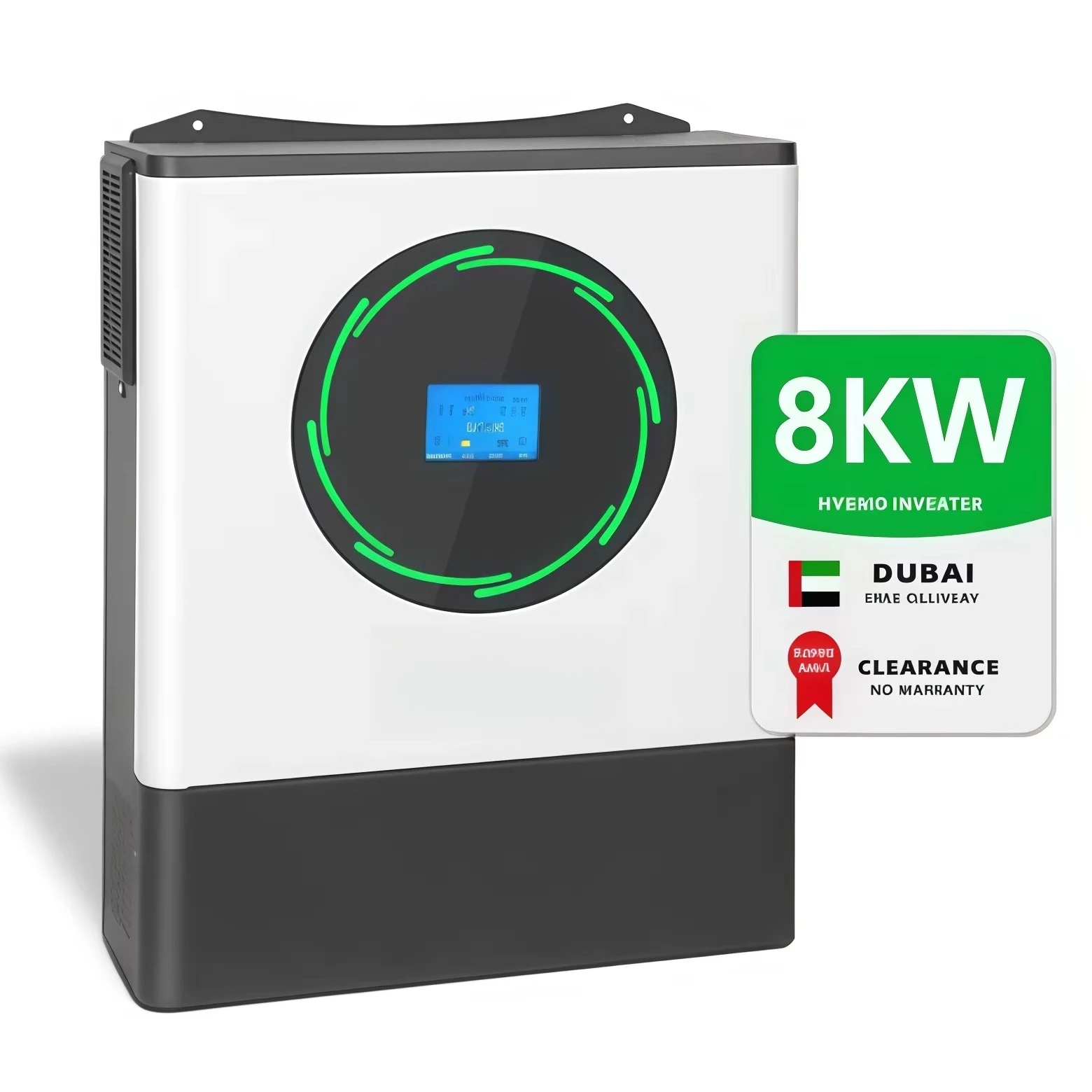 Hybrid 8KW/48V Solar Inverter with 96% Efficiency and Dual WiFi