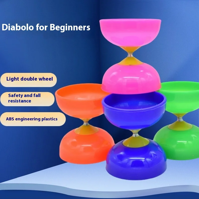 Professional Double-Headed Leaf Bell Toy For Children Adults Anti-Fall Durable Outdoor Fun Sports Toy From China