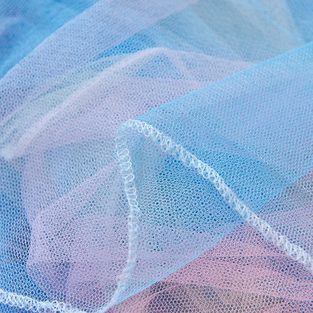 Kelambu Tempat Tidur Pelangi, Tirai Tempat Tidur Ukuran Queen dari Langit-langit, Jaring Dome Dekorasi Tempat Tidur untuk Tempat Tidur Bayi, Anak-anak dan Dewasa