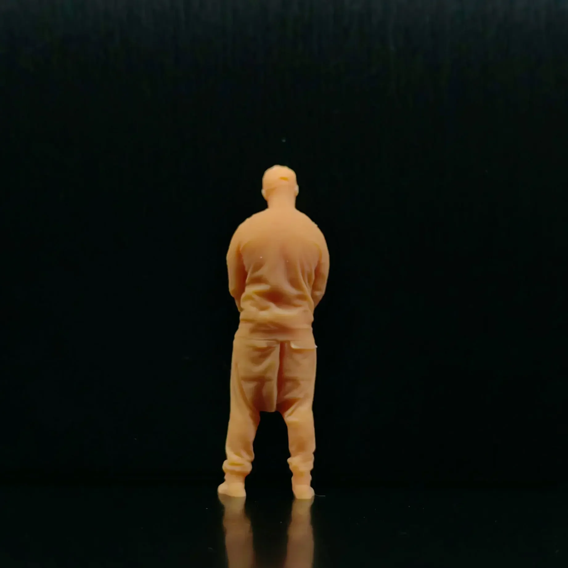 Pantaloni larghi in resina modello in scala 1/64 1/43 Uomo Diorama in miniatura non colorato dipinto a mano T428