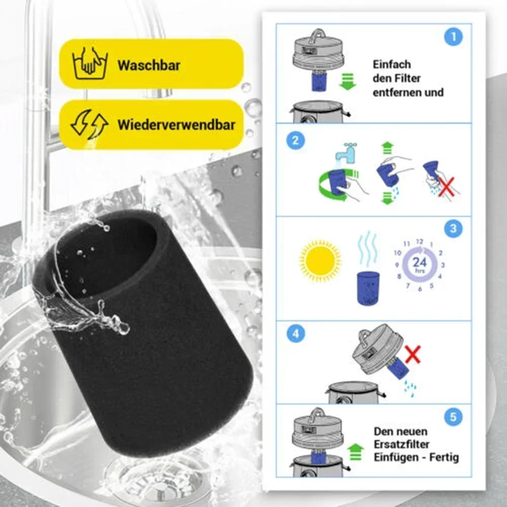 Filter Don't Compromise Your Vacuum's Performance Upgrade Your Wet Filter with This High Quality Textile Filter!