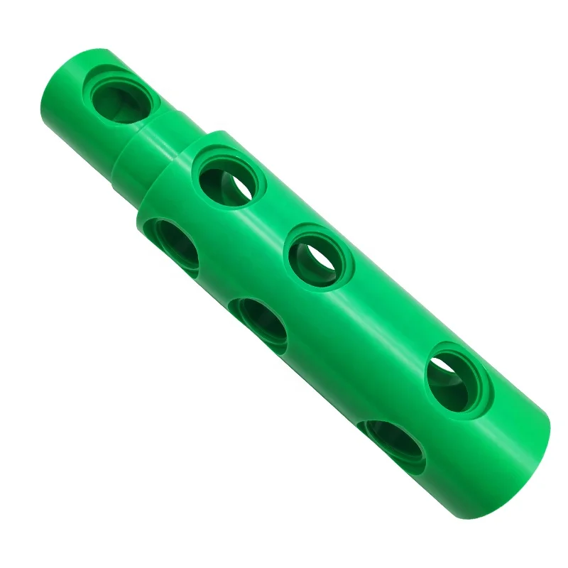 PE Plastic Turning Milling Part, Custom Manufacturing, Parte Pequena e Grande