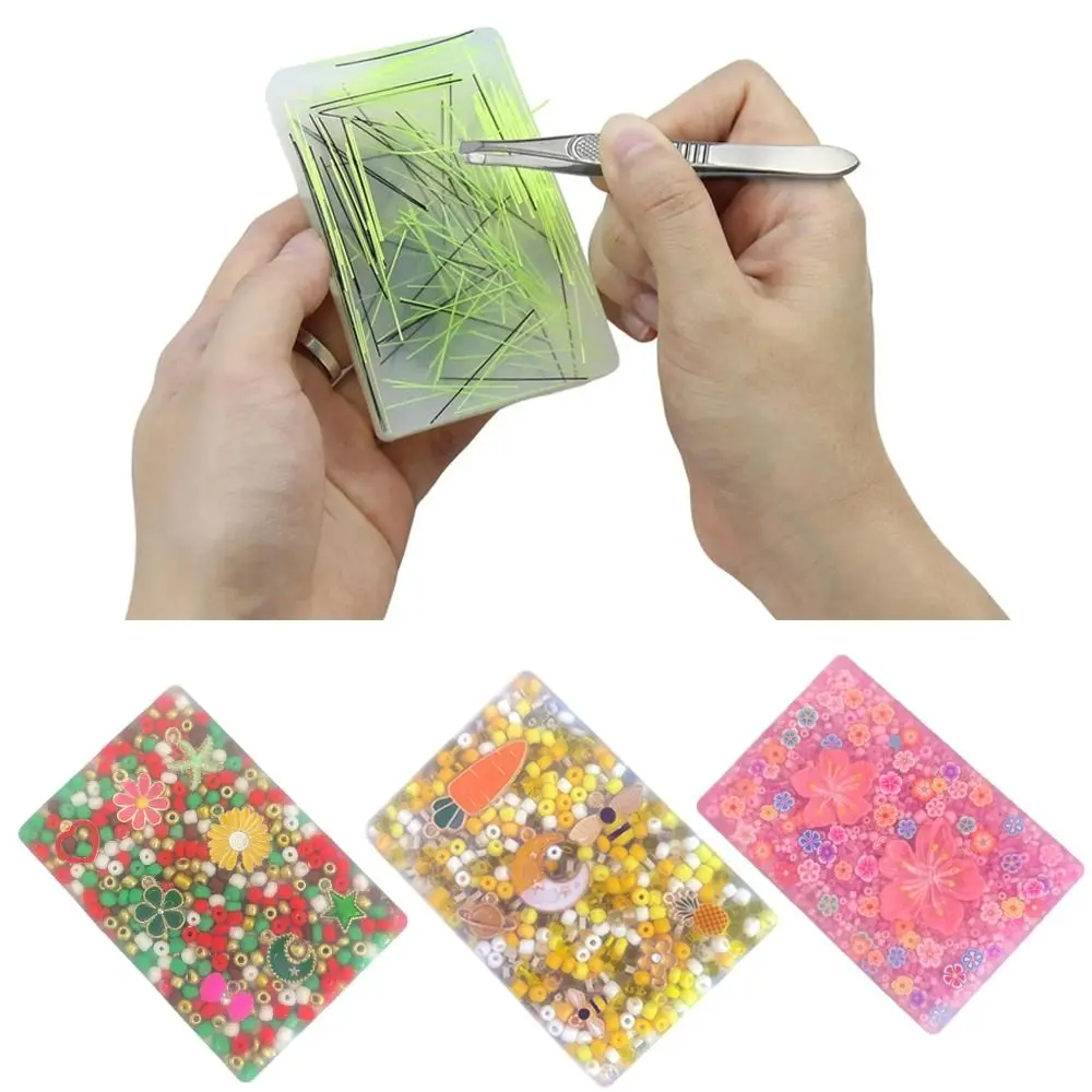 Neues Silikon-Hautpicking-Zappelspielzeug, sensorische Linderung, ultradetragbares Haarziehen, Zappelspielzeug, Picking-Pad für Erwachsene mit Angstzuständen