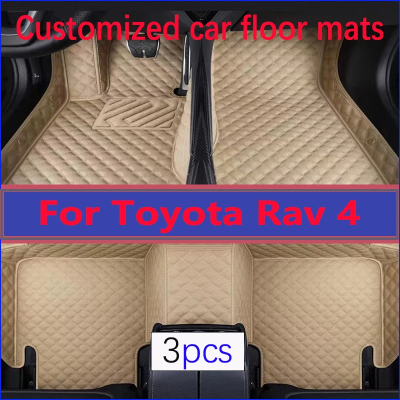 

Car Floor Mats For Toyota Rav 4 Rav4 2023 2022 2021 2020 Carpets Custom Auto Interior Accessories Foot Pads Automobiles Cover