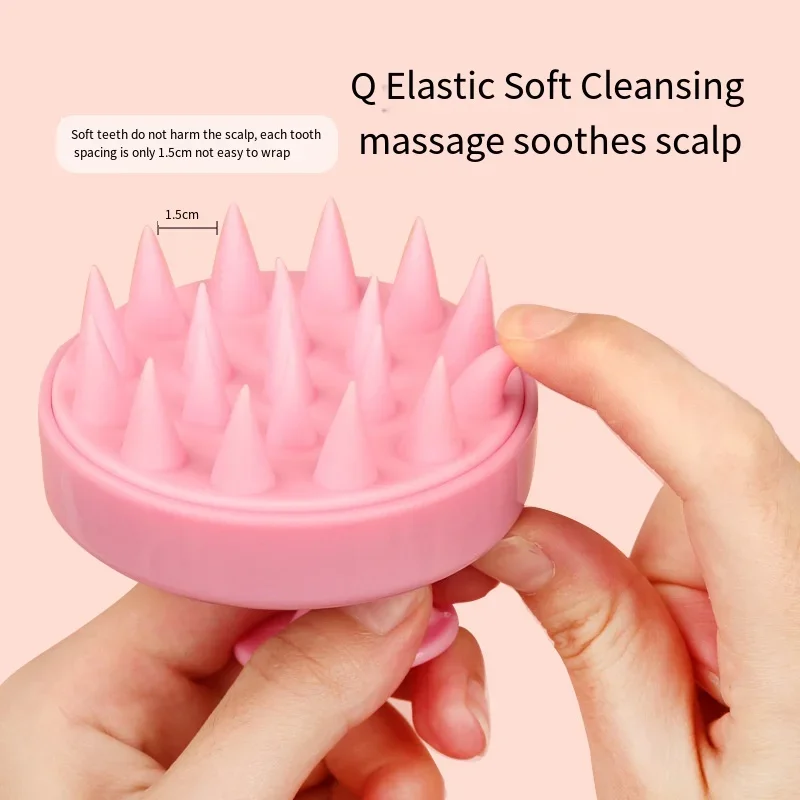 Shampoo Scalp Cleaning Comb Anti Stress Hair Massager Head Relax Masajeador Manual Hair Shampoo Massage & Relaxation 마사지