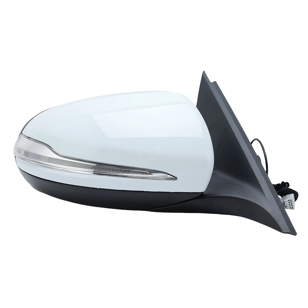 

Side Door Mirror For Mercedes-Benz C-Class W205 2015-2020 White Left-Hand Drive Model Wing Door Mirror Assembly Car Accessories